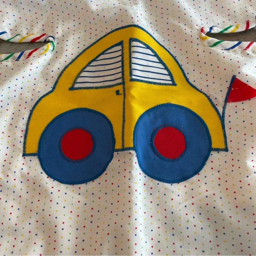 Mullins Square 90's Baby Pull-Over Bib Made in Austin Tx